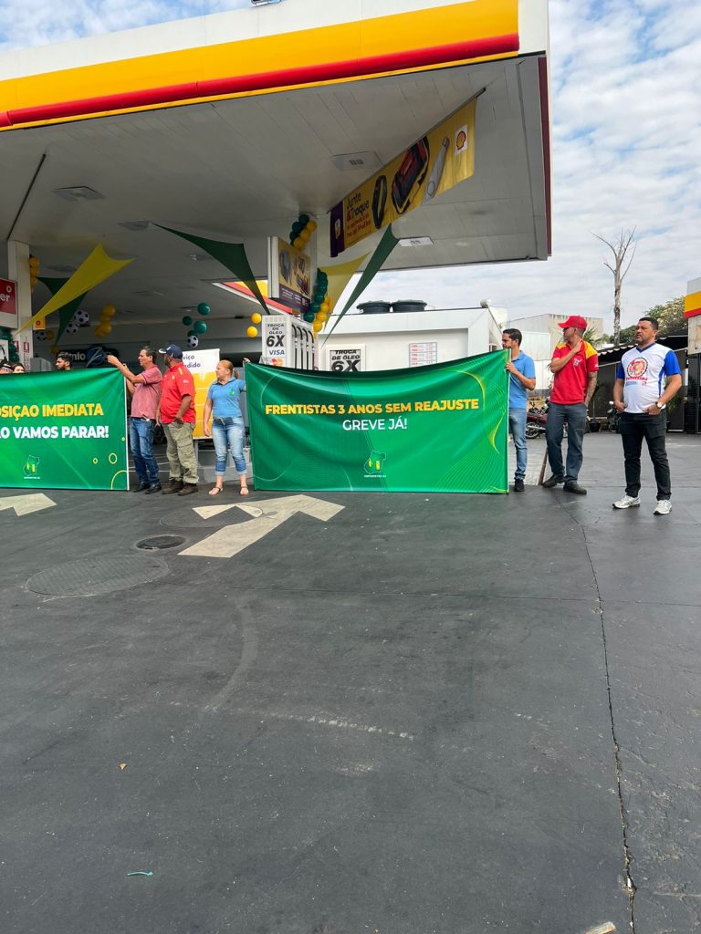Sem reajuste salarial, frentistas paralisam os serviços nesta segunda-feira (12) em Goiânia