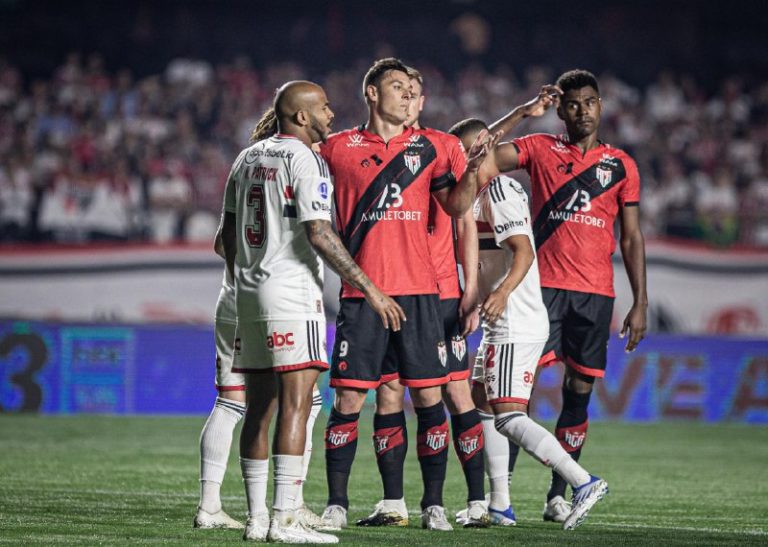 Apático, Atlético-GO é derrotado nas penalidades para o São Paulo e está eliminado da Sul-Americana