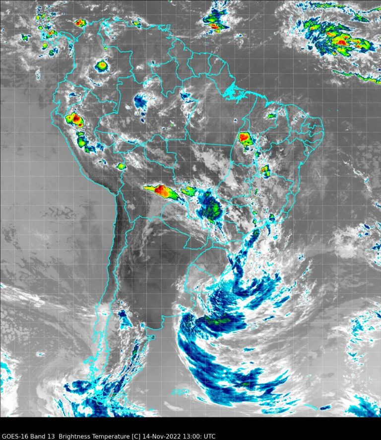 Frente fria pode trazer tempestade para Goiás