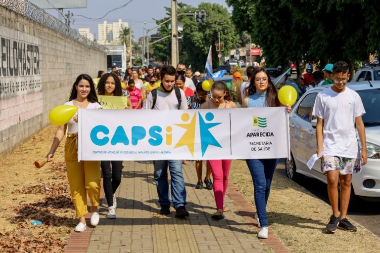 Aparecida de Goiânia reforça a conscientização sobre a importância da saúde mental
