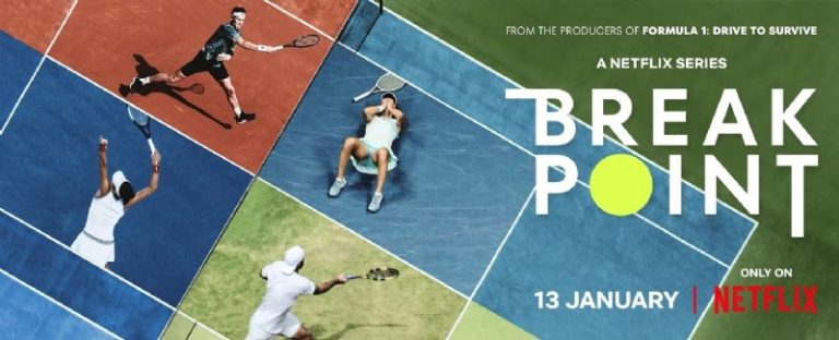 Netflix lança ‘Break Point’, série documental sobre tênis