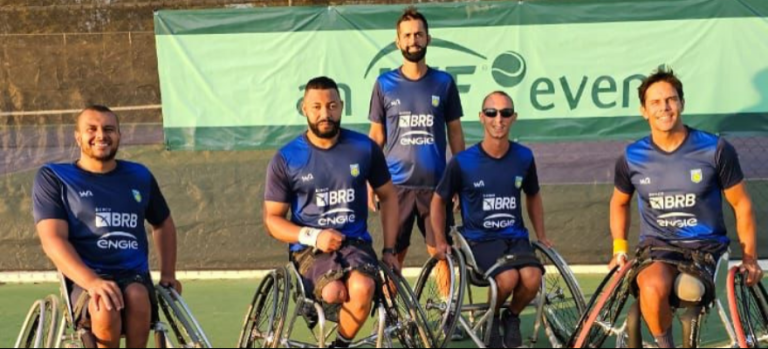 Time Brasil garante vaga no Mundial Masculino de Tênis em Cadeira de Rodas