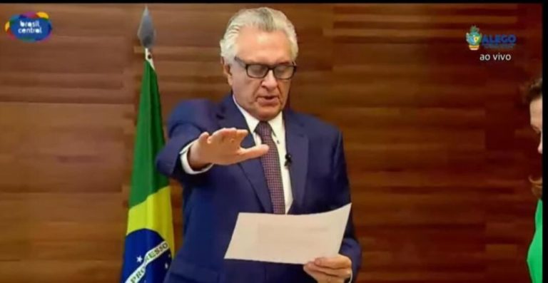 Caiado diz que ainda não escolheu  nome para líder do governo na Alego