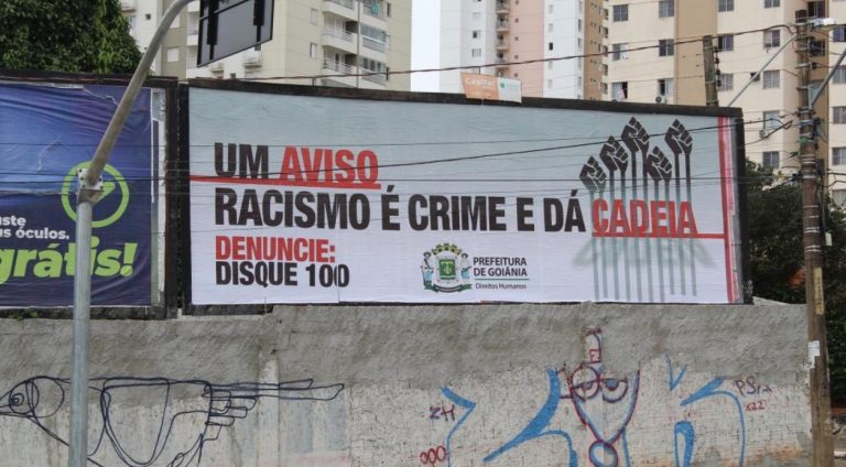 Goiânia lança campanha de enfrentamento ao racismo, nesta terça-feira
