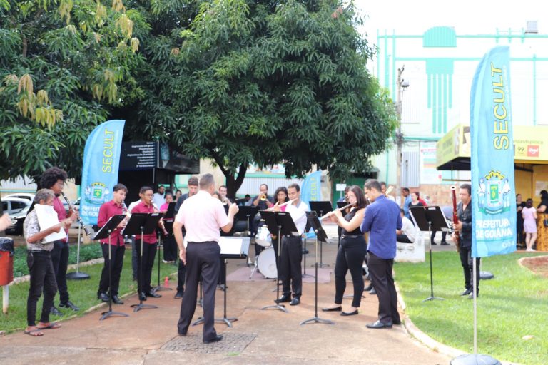 Orquestra Jovem Joaquim Jayme se apresenta neste domingo (23), na Praça da T-23 e na Praça do Jacaré
