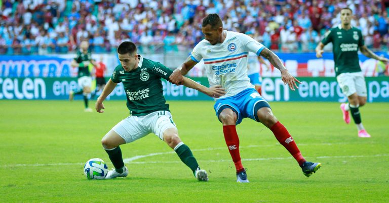 Em Salvador, Goiás empata com o Bahia e se mantém fora do Z-4