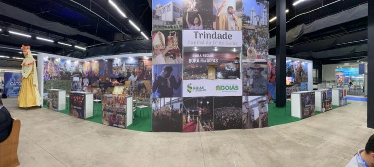 Goiás Turismo apresenta atrativos de municípios goianos na ExpoCatólica