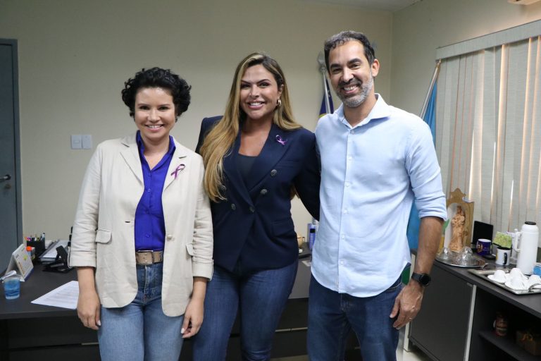 Após visita de Silvye, prefeitura de Senador Canedo anuncia nova sede da Delegacia da Mulher