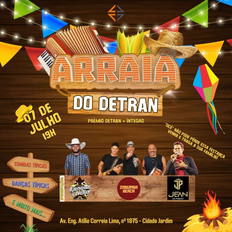 Detran-GO promove arraiá aberto ao público