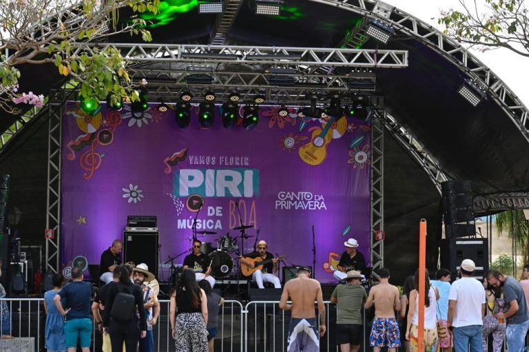Canto da Primavera recebe 206 inscrições para shows regionais