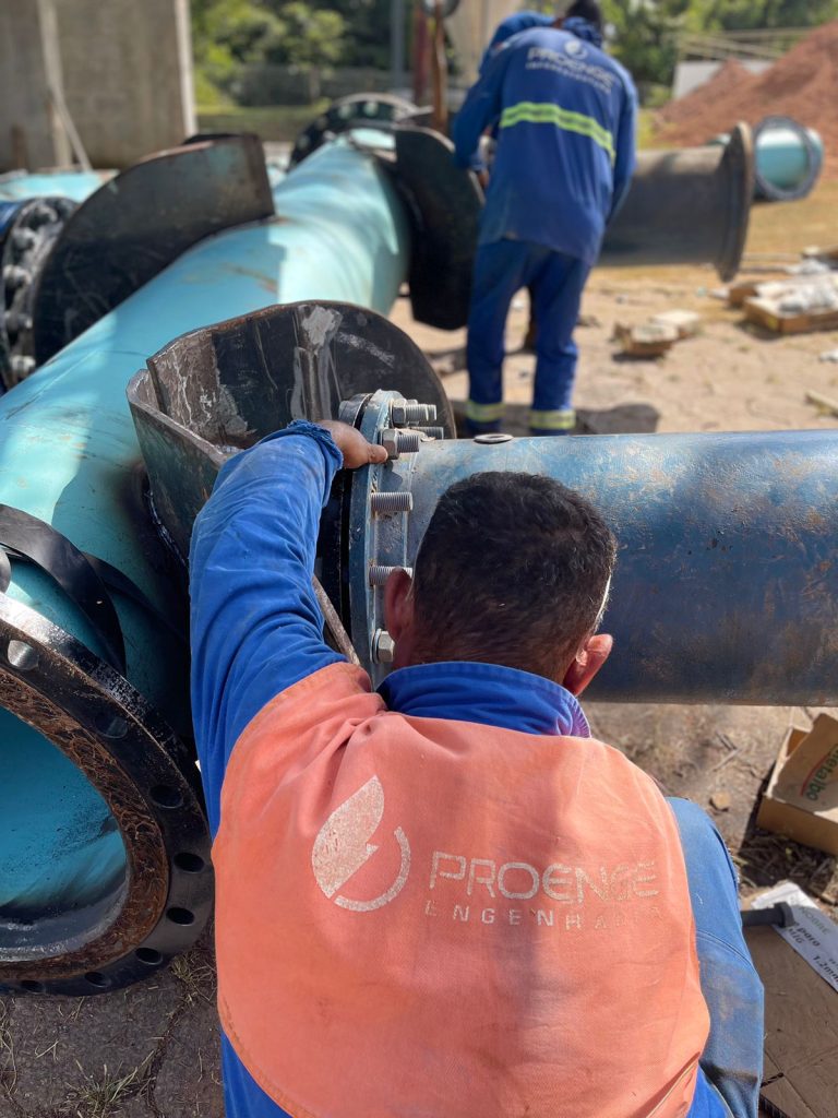 Prefeitura suspende sistema para realizar obras da Sanesc, em Senador Canedo