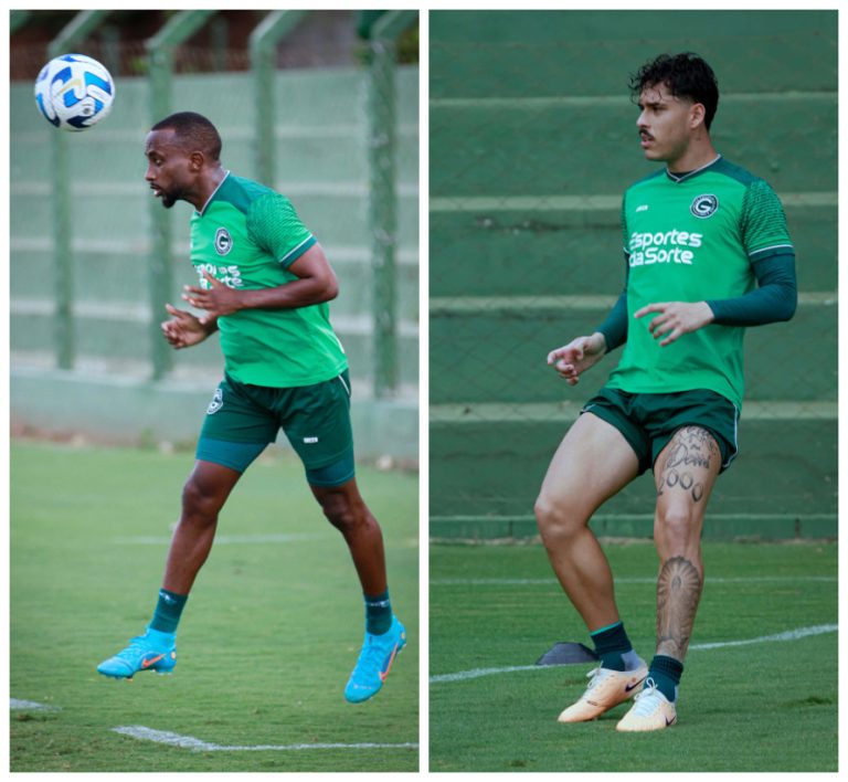 Dieguinho e Lucas Halter estão à disposição da comissão técnica do Goiás