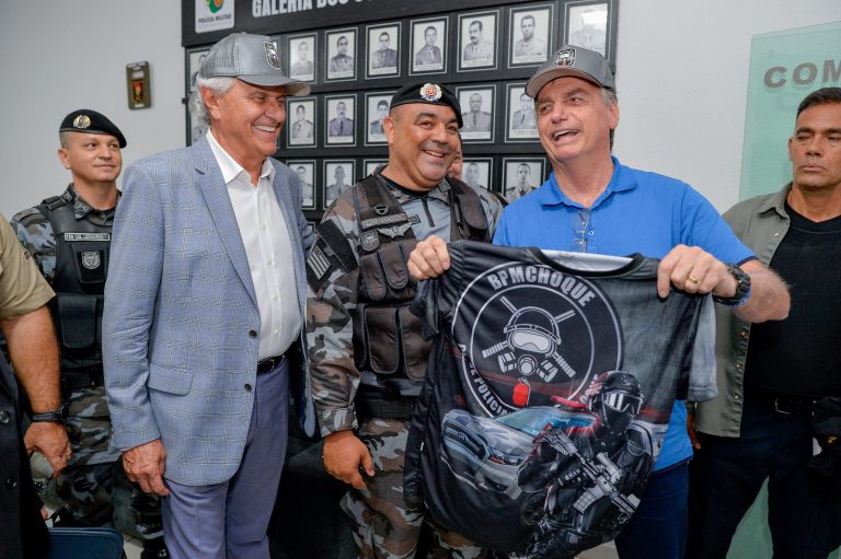 Com agenda movimentada, Bolsonaro esteve em Goiânia e Aparecida de Goiânia neste final de semana