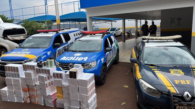 Carga milionária de celulares é apreendida pela polícia, em Quirinópolis