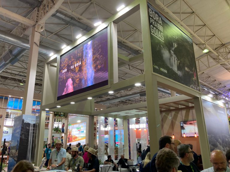 Destinos turísticos de Goiás são apresentados em feira internacional, em Gramado (RS)