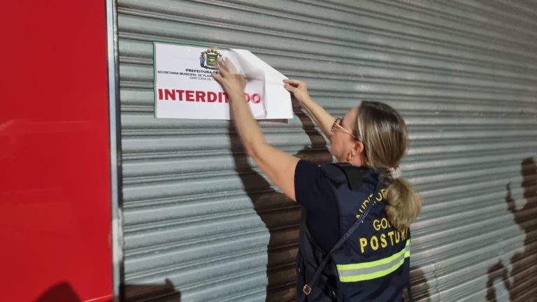 Três academias são interditadas por irregularidades