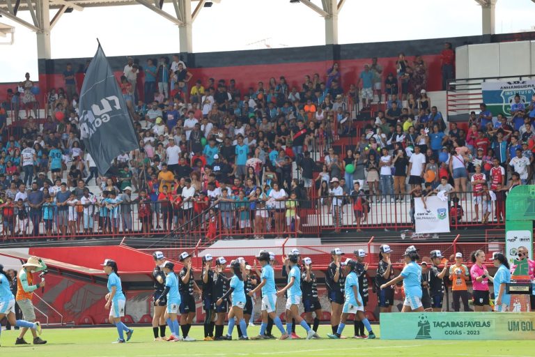 Jogadoras na final que aconteceu no Accioly