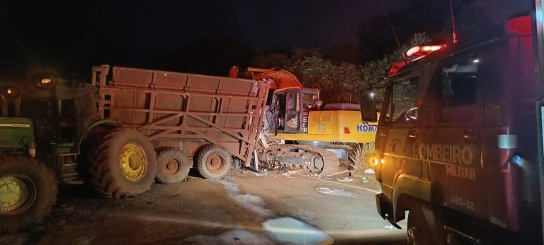 Grave acidente na GO-206 deixa uma vítima fatal e outros cinco feridos