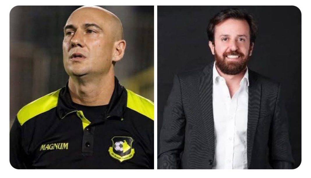 Marcio Zanardi técnico e Lucas Andrino diretor de futebol, receberam propostas para assumirem cargos no futebol do Goiás.