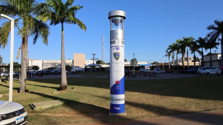 Totens de segurança serão instalados em Aparecida de Goiânia