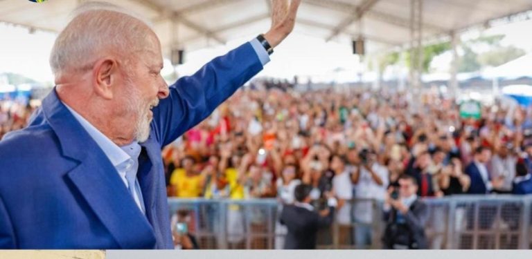 Em Goiânia, Lula elogia Caiado e diz que Bolsonaro não fez nenhuma obra em Goiás