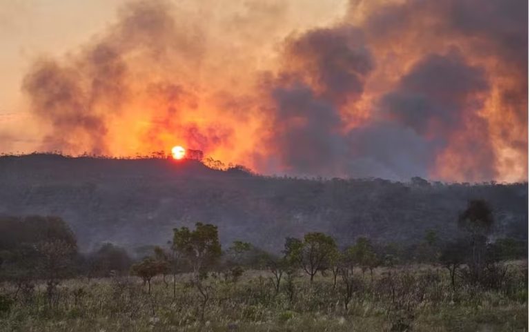 Novo incêndio fecha o Parque Nacional da Chapada dos Veadeiros