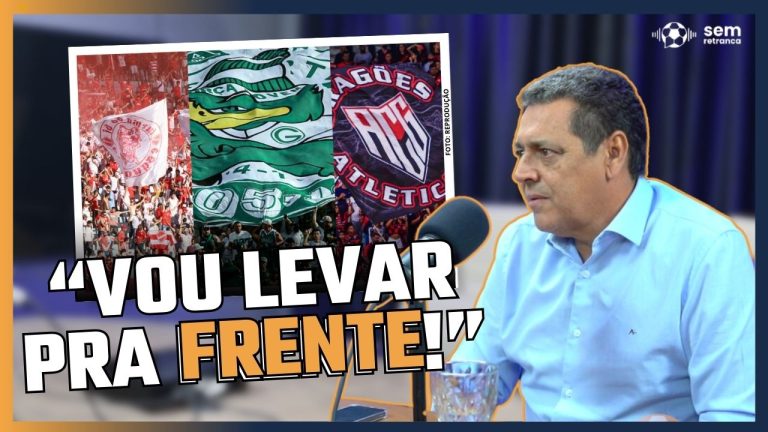Ronei Freitas fala sobre a possibilidade do retorno de duas torcidas em Goiânia