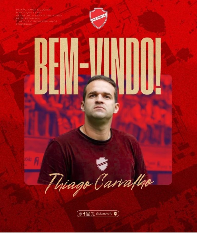 Chegada de Thiago Carvalho pode dar mais espaço a ‘’esquecidos’’ no Vila Nova