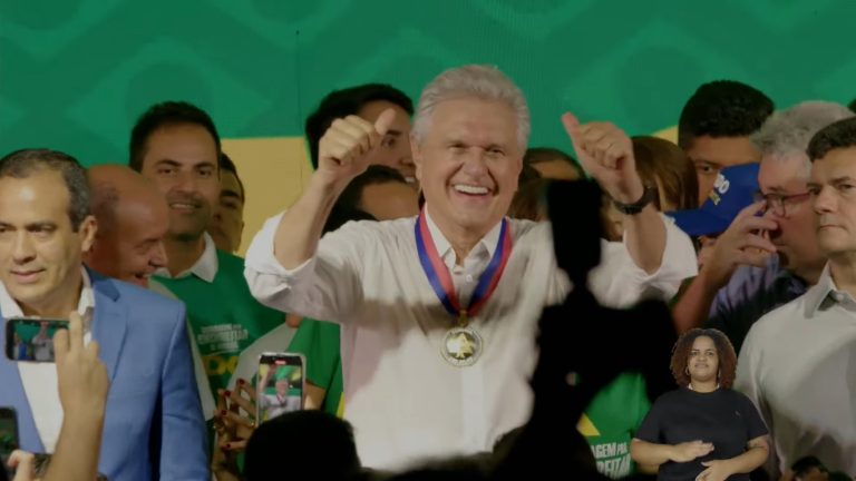 Ronaldo Caiado no lançamento da sua pré-candidatura à Presidência da República