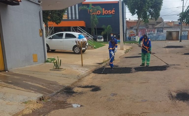 Prefeitura de Goiânia fecha mais de 100 mil buracos no primeiro trimestre de 2025