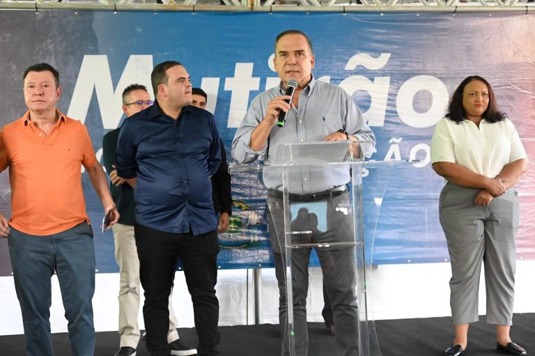 Prefeito Sandro Mabel abre 27º Mutirão dos 100 dias na Região Central “A”, na Praça do Jacaré, no Setor Crimeia Oeste