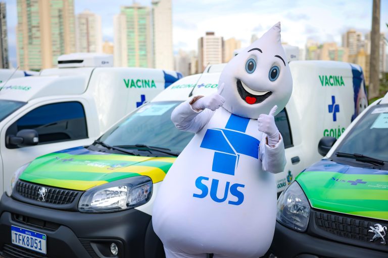 Caiado entrega 38 veículos para reforçar distribuição de vacinas em Goiás