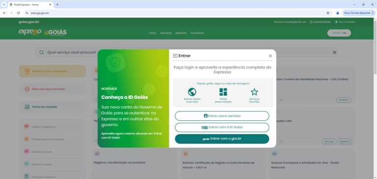 Governo do Estado lança iD Goiás, ferramenta de autenticação para serviços digitais