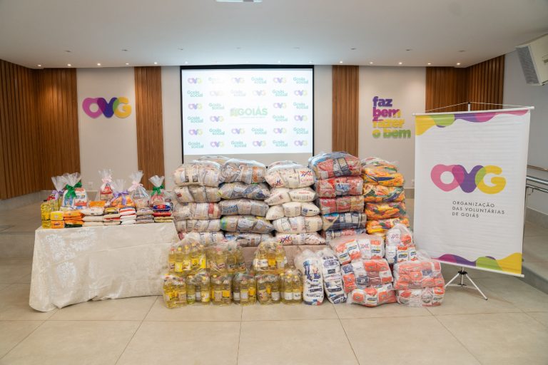 Mais de 18 toneladas de alimentos são entregues à OVG