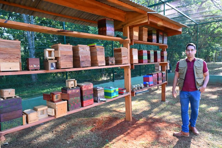 Prefeito Sandro Mabel inaugura 1º Meliponário Científico de Goiânia