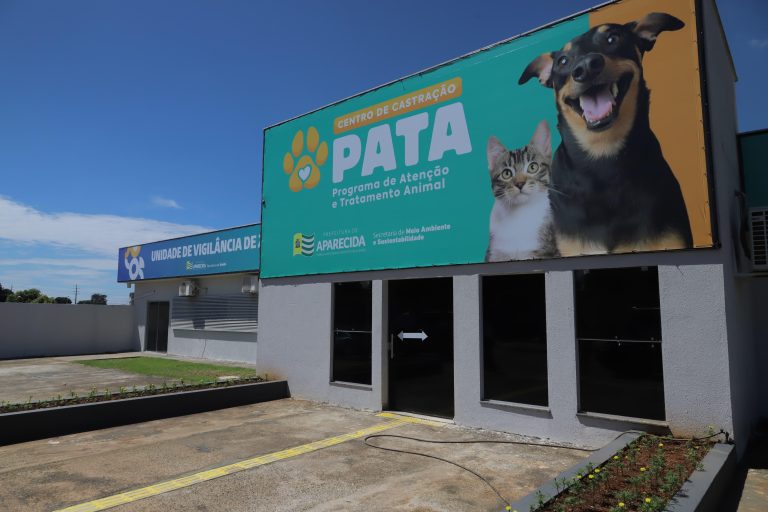 Gestão do prefeito Vilela inaugura primeiro Centro de Castração PET público de Aparecida