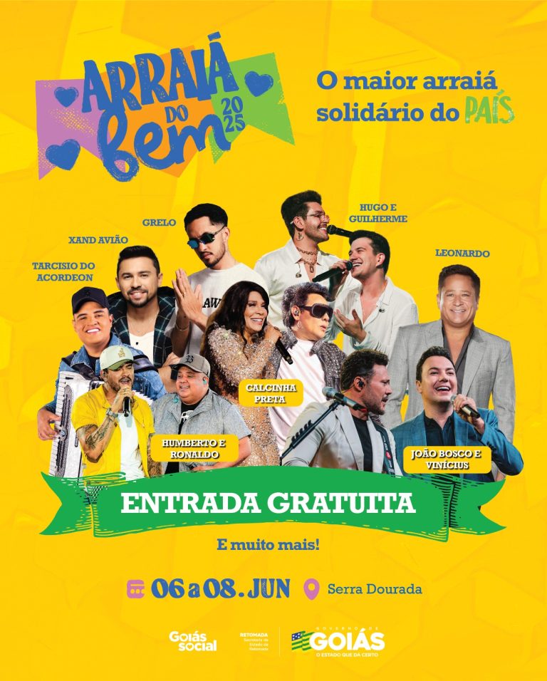 Governo de Goiás inicia troca de ingressos para Arraiá do Bem 2025