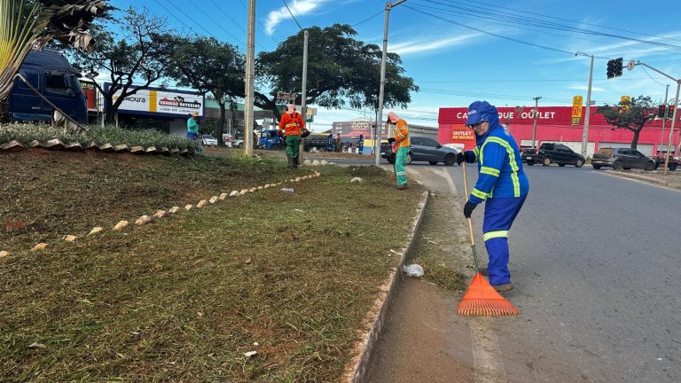 Comurg reforça limpeza em bairros da Região Norte nesta segunda-feira (2/6)