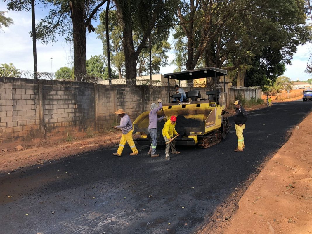 Seinfra conclui obra na Avenida Laurício Pedro Rasmussem nesta segunda-feira (16/6)