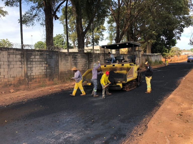 Seinfra conclui obra na Avenida Laurício Pedro Rasmussem nesta segunda-feira (16/6)