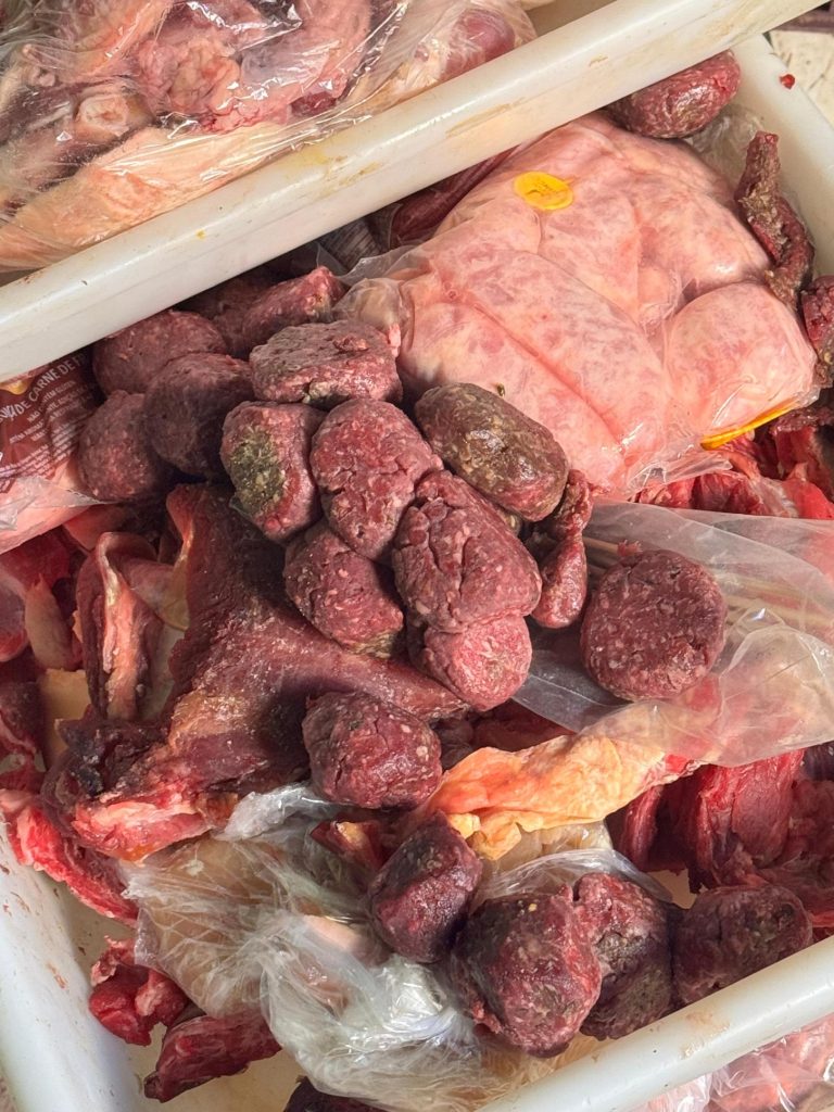 Agrodefesa e PM interditam fábrica clandestina de linguiça em Aparecida de Goiânia