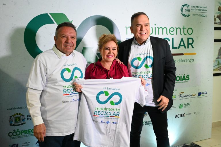 Mabel anuncia criação de central de tratamento de resíduos no aterro de Goiânia