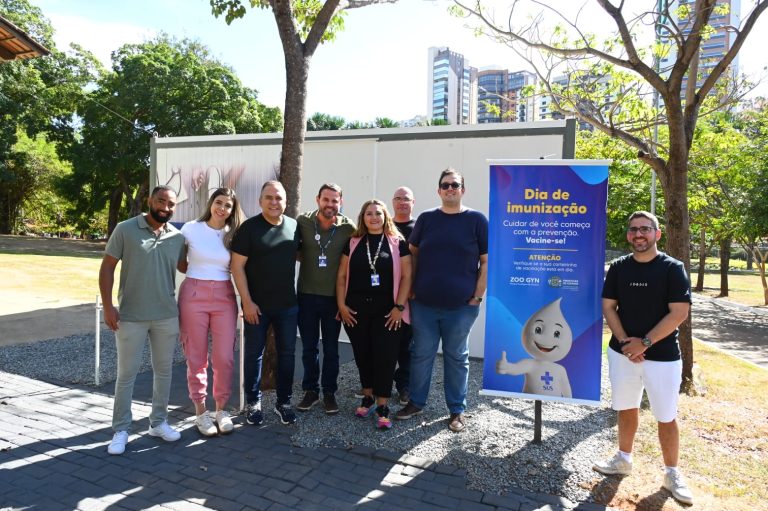Prefeitura de Goiânia instala ponto de vacinação no Zoológico e amplia acesso à imunização