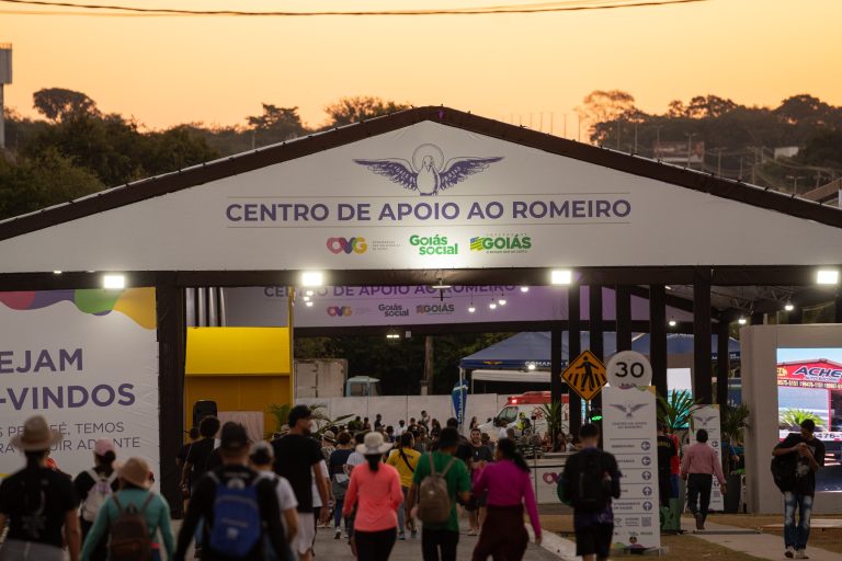 Quase 300 mil romeiros já foram atendidos no Centro de Apoio da OVG em Trindade