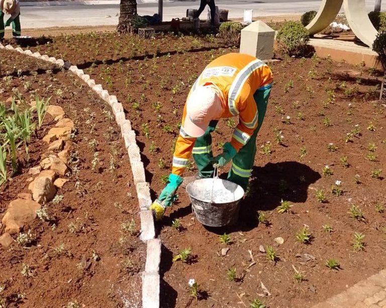 Prefeitura de Goiânia beneficia 26 praças com ações de limpeza e paisagismo
