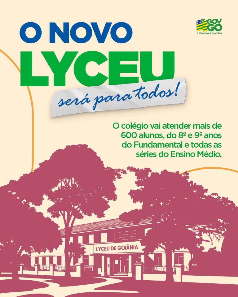 Colégio Lyceu de Goiânia passa por revitalização para se tornar o primeiro bilíngue público em francês de Goiás