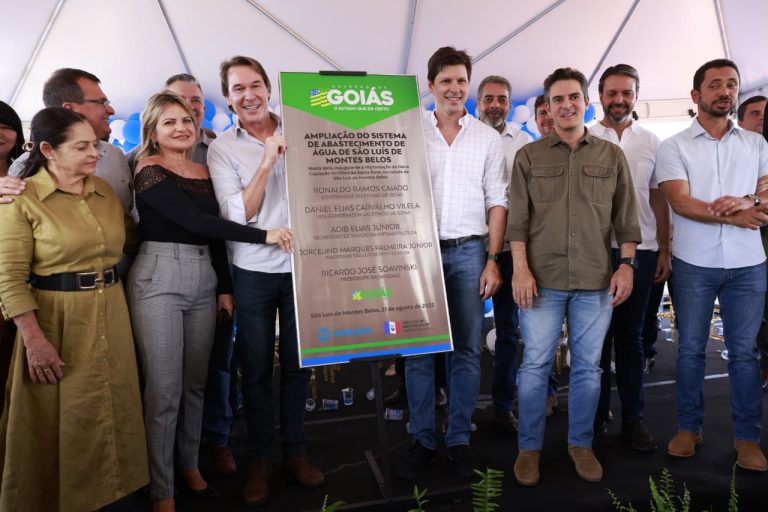 Daniel Vilela entrega investimentos de R$ 31,4 milhões em São Luís de Montes Belos