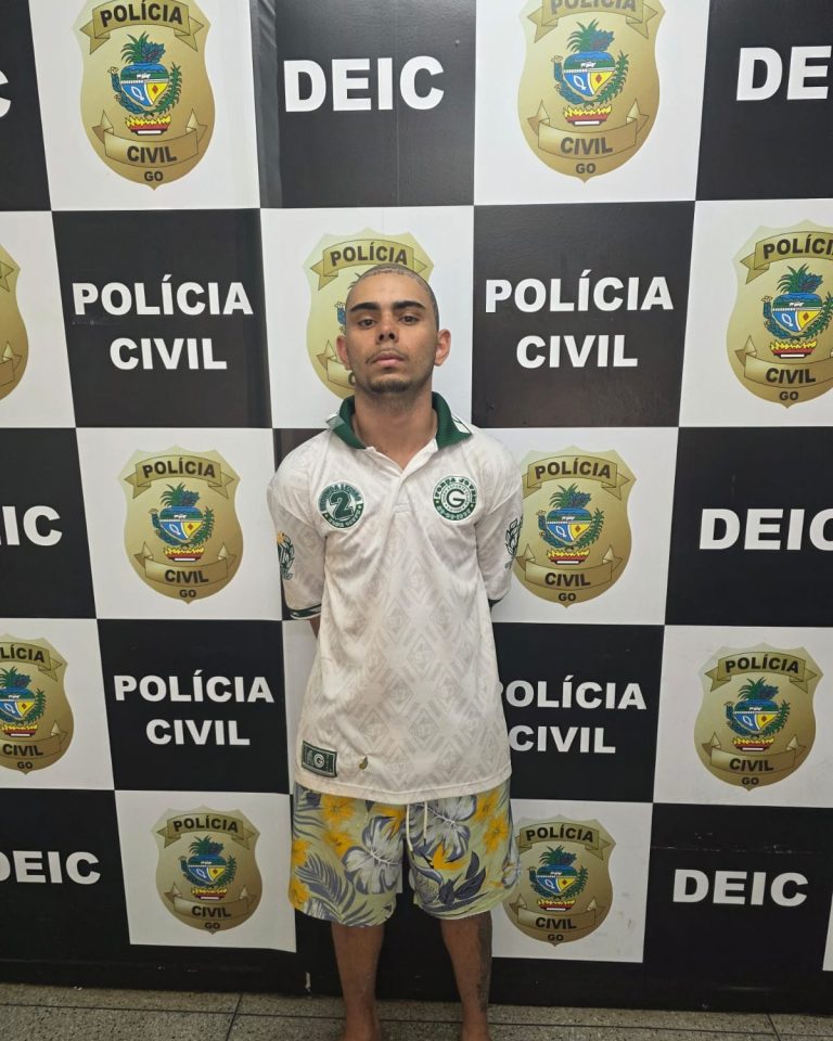 PCGO prende integrante da Força Jovem do Goiás por tráfico de drogas e suspeita de emboscada