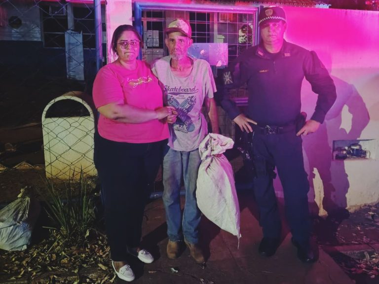 GCM IDENTIFICOU PESSOA DESAPARECIDA QUE RETORNA AO CONVÍVIO FAMILIAR