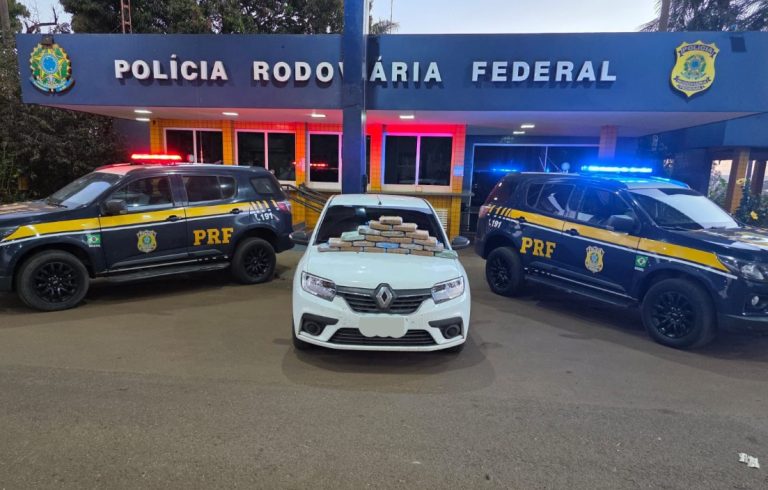 PRF apreende 23 quilos de supermaconha em Jataí